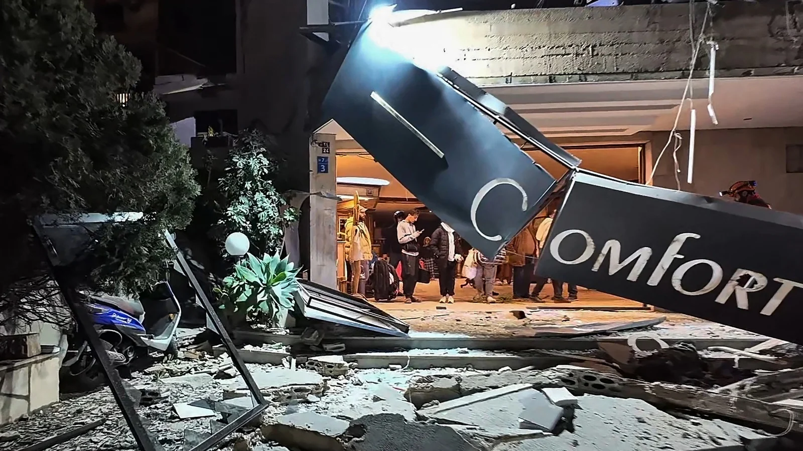 Israeli airstrike hits Beirut hotel as conflict enters day five