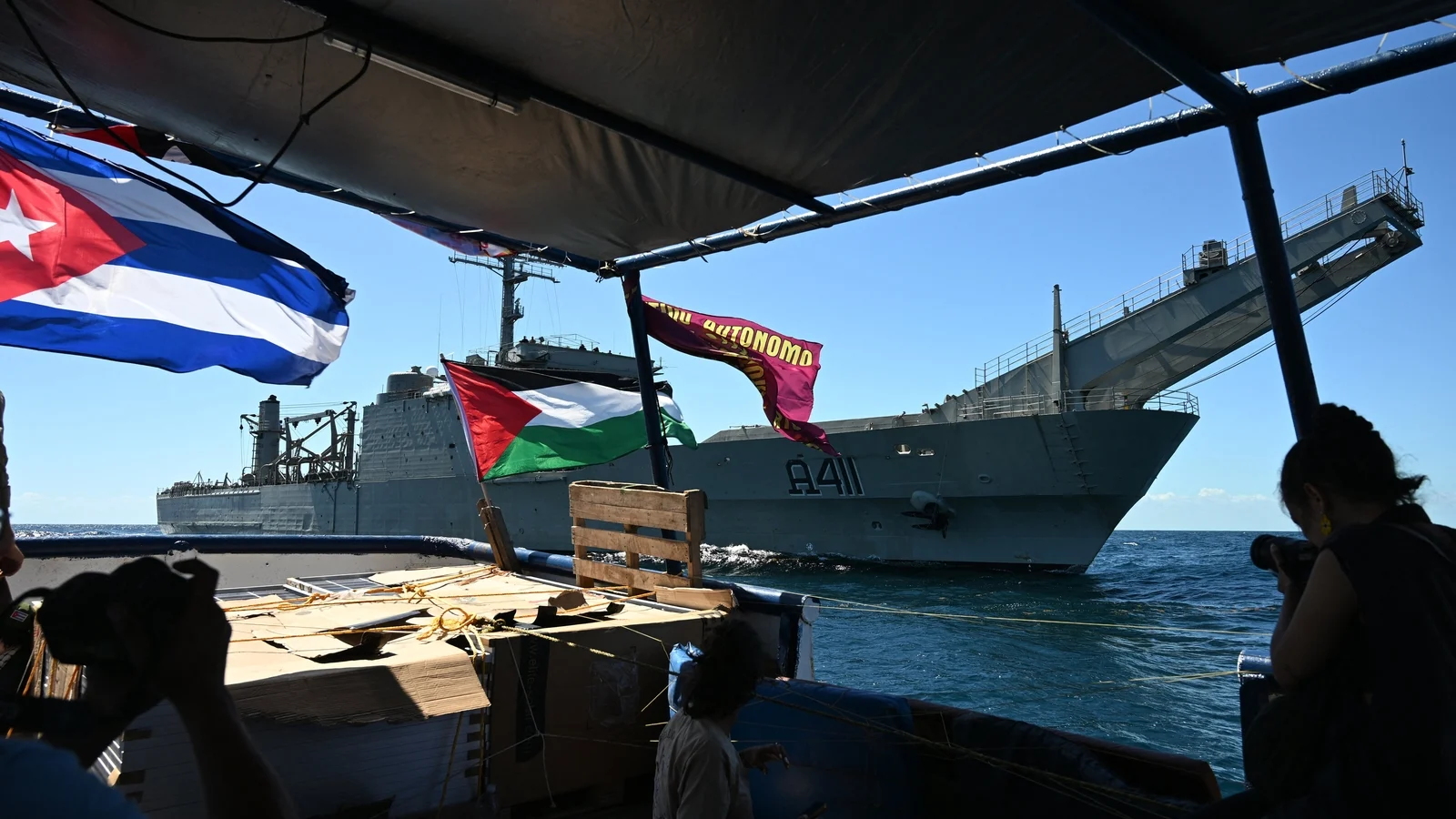 Mexico says two aid boats en route to Cuba are missing
