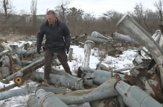 New footage shows investigators compiling evidence of suspected Russian war crimes in Ukraine