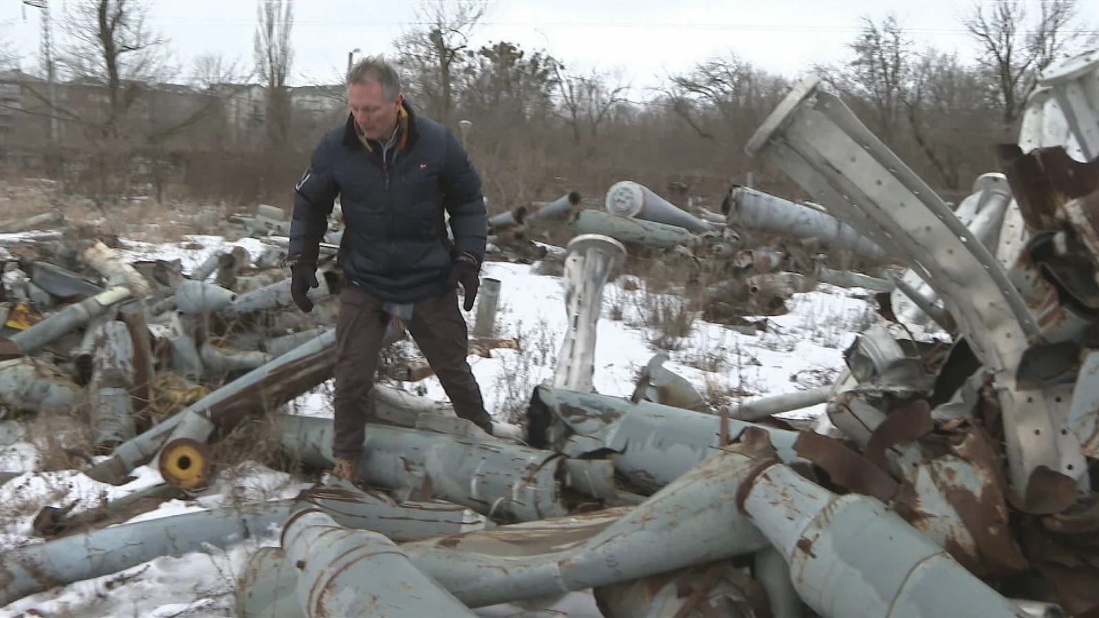New footage shows investigators compiling evidence of suspected Russian war crimes in Ukraine