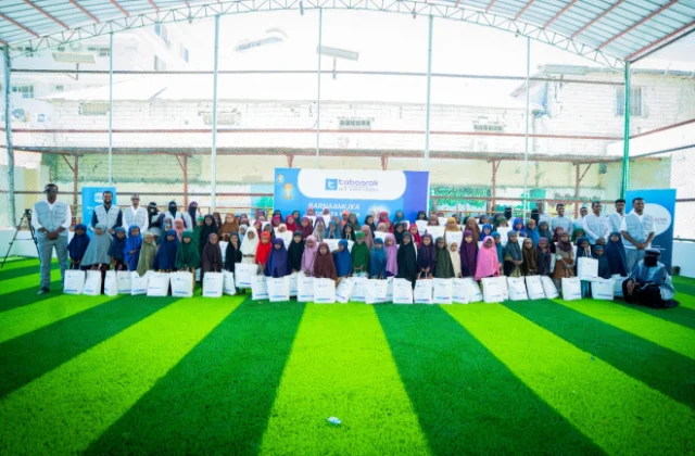 Somali Tech Company Tabaarak ICT Donates Eid Clothing to Vulnerable Families