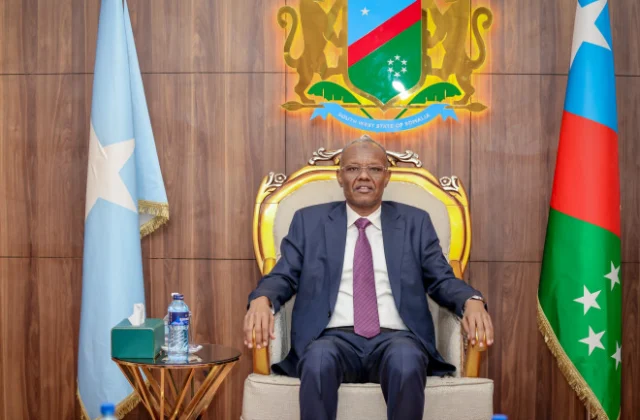 Southwest President Laftagareen resigns after federal troops seize Baidoa