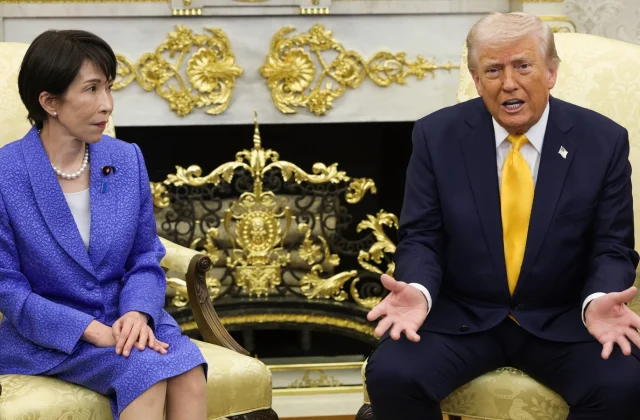 Trump likens Pearl Harbor to strikes on Iran during Japanese PM meeting