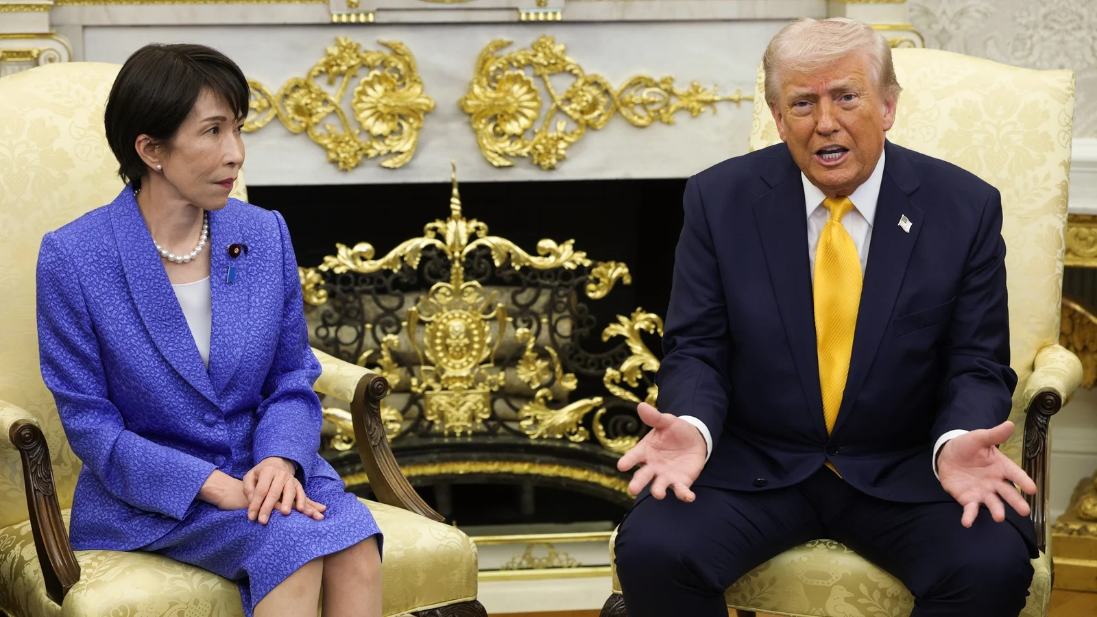 Trump likens Pearl Harbor to strikes on Iran during Japanese PM meeting