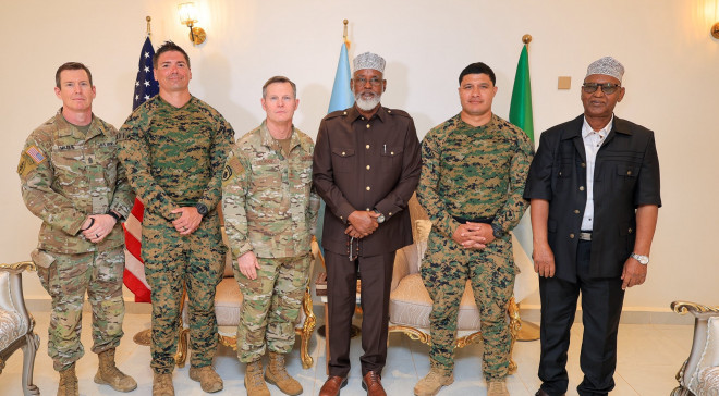 U.S. Special Operations Commander Visits Kismayo, Somalia for Talks on Anti-Al-Shabab Operations