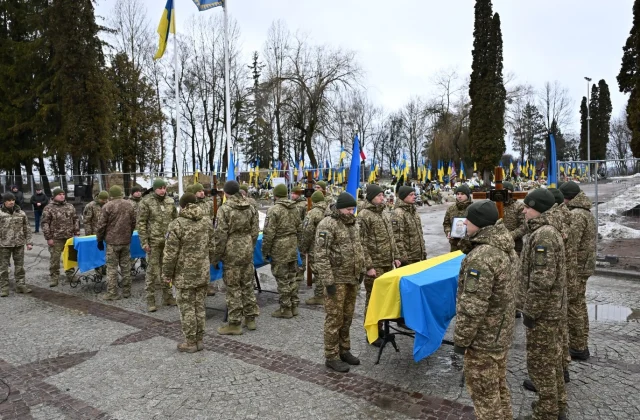 Growing cemetery reveals Ukraine’s staggering human cost of war