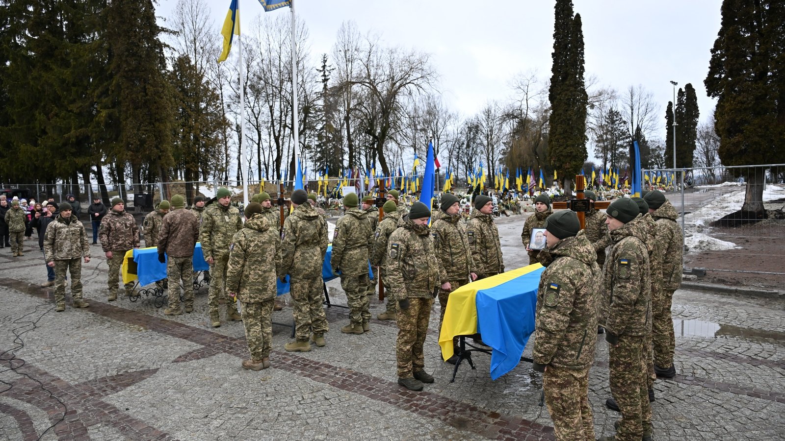 Growing cemetery reveals Ukraine’s staggering human cost of war