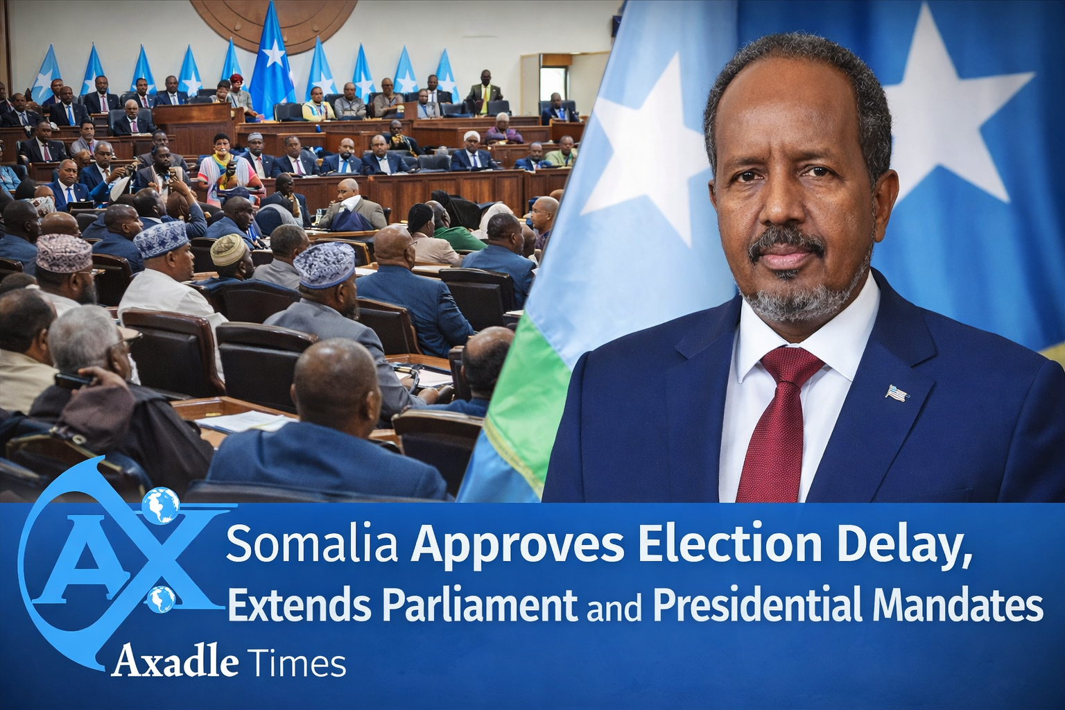 Somalia Approves Election Delay, Extends Parliament and Presidential Mandates