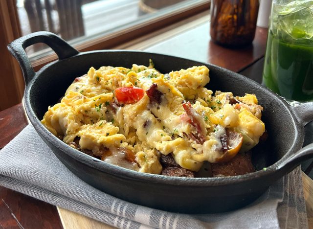 Brush Creek Ranch breakfast 