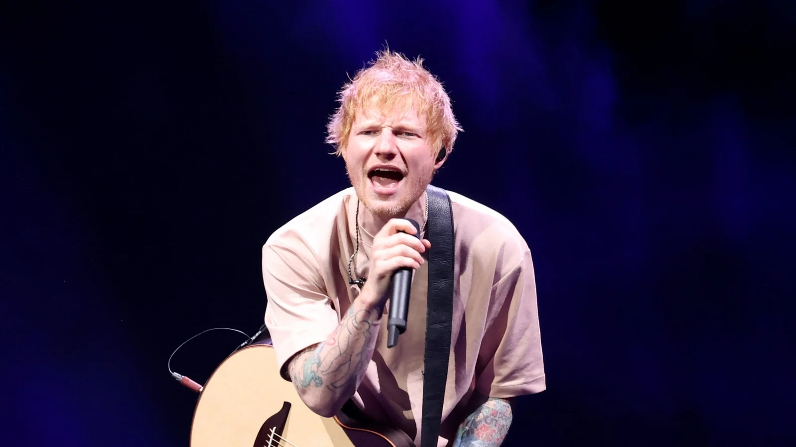 Ed Sheeran says he had shingles and is recovering