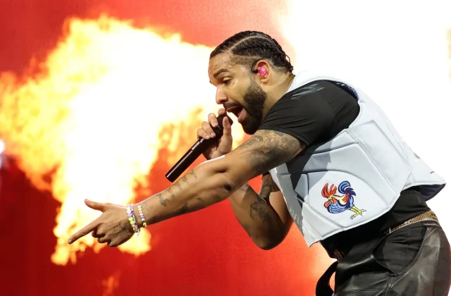 Firefighters in Toronto melt Drake’s giant ice sculpture