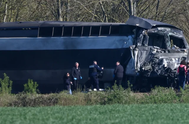French high-speed train collides with truck, killing driver and critically injuring two