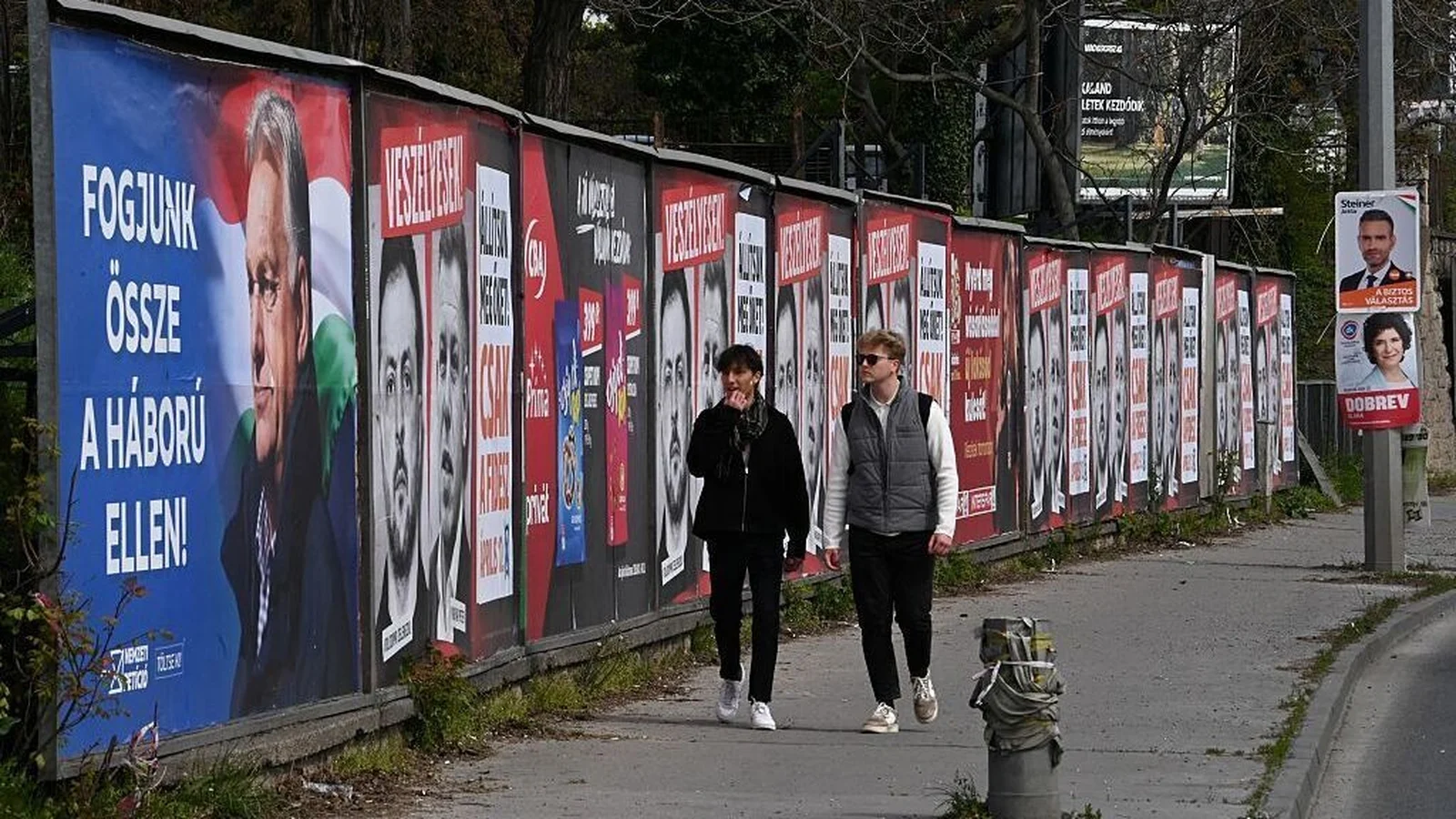 Hungary’s election battle centers on the country’s future
