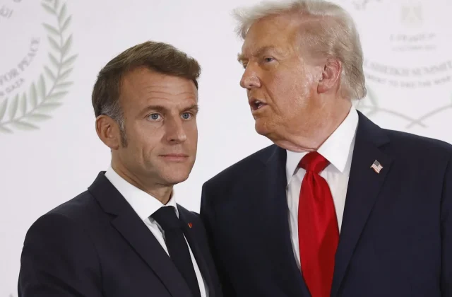 Macron Says Trump’s Marriage Jibe Does Not Merit a Response