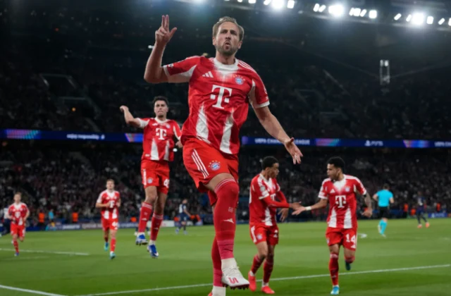 PSG beats Bayern Munich 5-4 in record-setting Champions League semifinal first leg