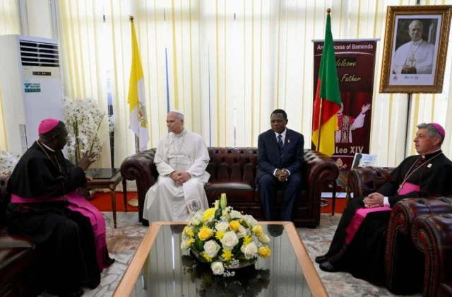 Pope Leo XIV condemns Africa’s exploitation during Cameroon visit