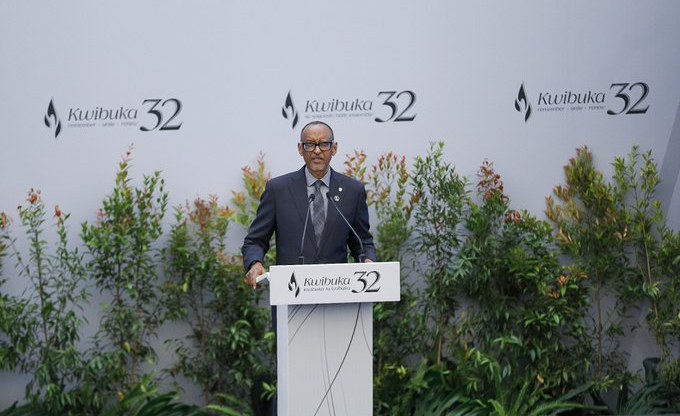 Rwanda Marks Kwibuka 32 as Kagame Condemns Historical Distortion