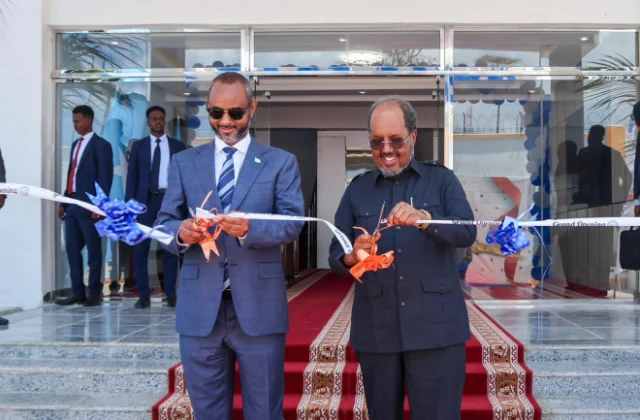 Somali President opens ports ministry headquarters to boost maritime economy