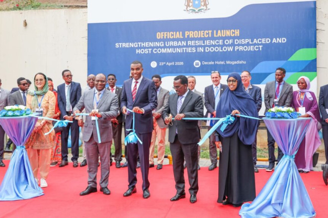 Somali Prime Minister launches Doolow Resilience Project for displaced communities