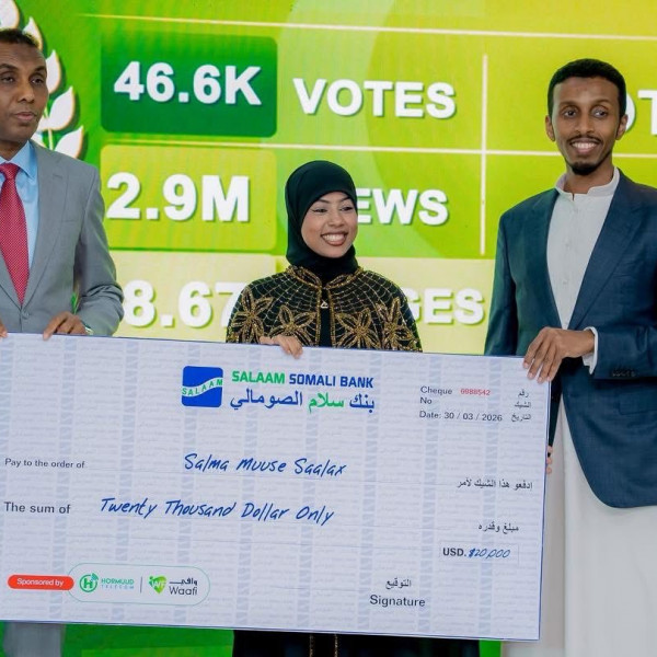 Somali Youth Honored for Promoting Positive Content as Daaci2026 Program Ends