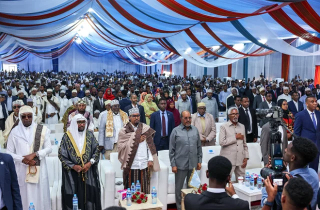 Somali leaders attend Murusade Ugaas inauguration in Mogadishu