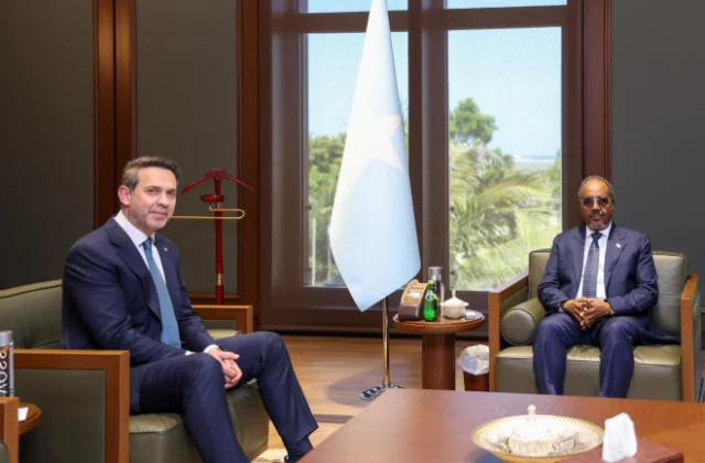 Somali president, Turkish energy minister hold talks in Mogadishu