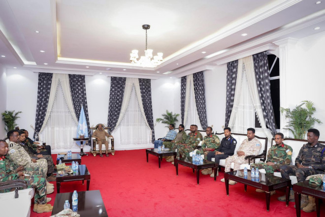 Somali president chairs Southwest security conference after Baidoa mortar attack