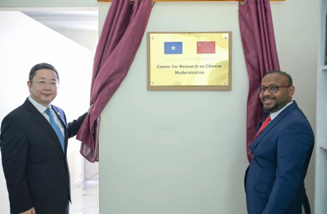 Somalia, China launch research center to deepen diplomatic, policy ties