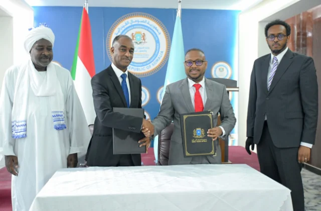 Somalia, Sudan sign diplomatic visa waiver deal to deepen ties