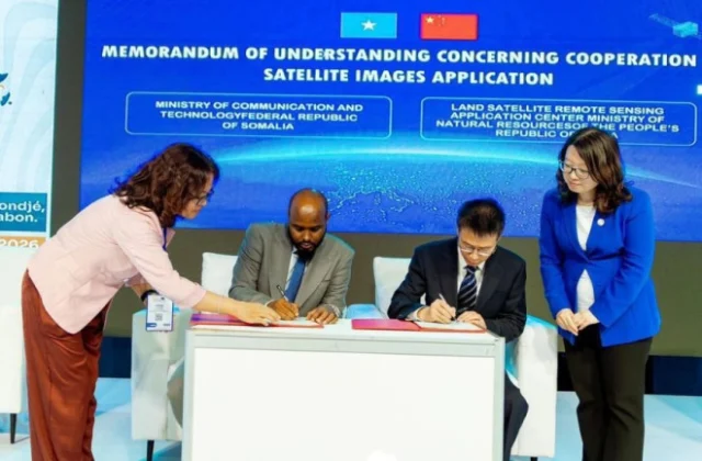 Somalia signs satellite cooperation deal with China at NewSpace Africa conference