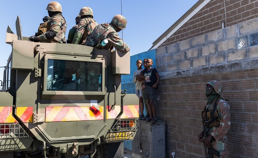 South Africa Deploys Army to Tackle Rising Crime