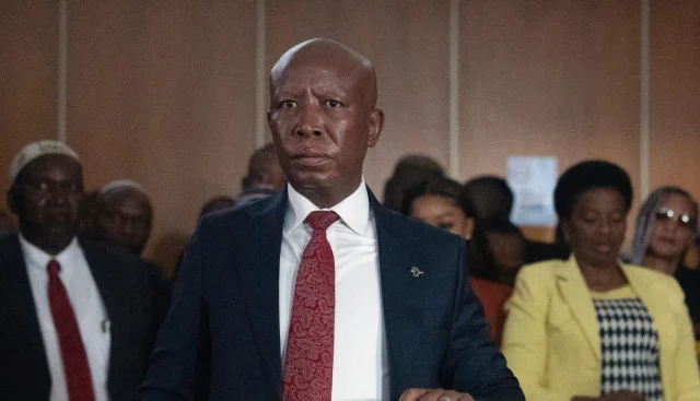 South Africa’s Julius Malema sentenced to 5 years over rally rifle shots