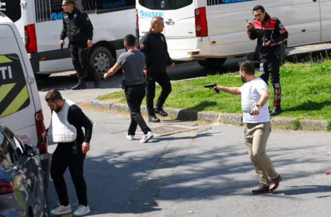 Three killed in shooting near Israeli consulate in Istanbul, Turkiye