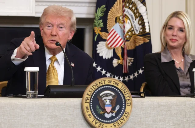 Trump fires Bondi, names former personal lawyer acting U.S. attorney general