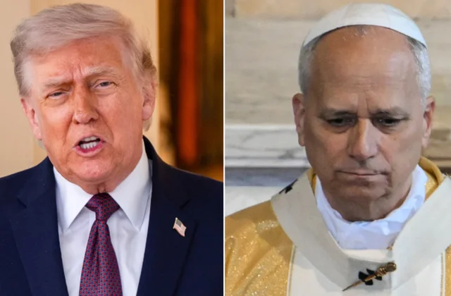 Trump posts image of himself with Jesus after criticism from Pope
