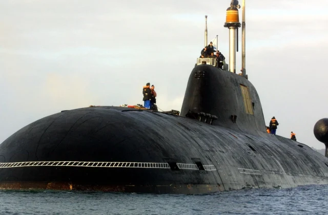 UK tracked three Russian submarines in the North Atlantic for a month