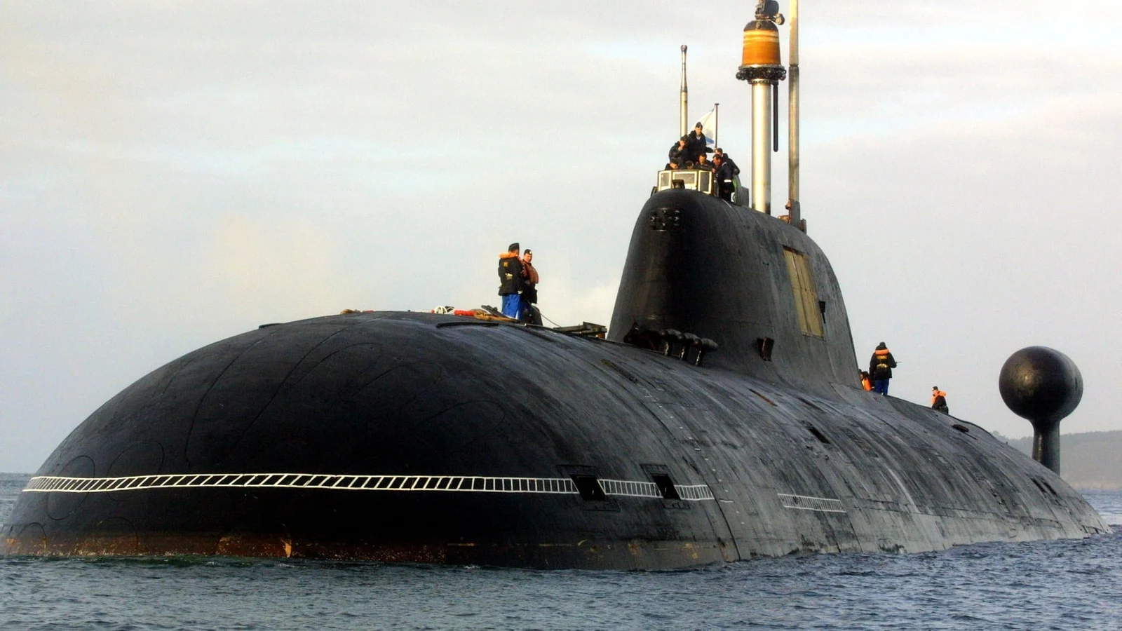 UK tracked three Russian submarines in the North Atlantic for a month