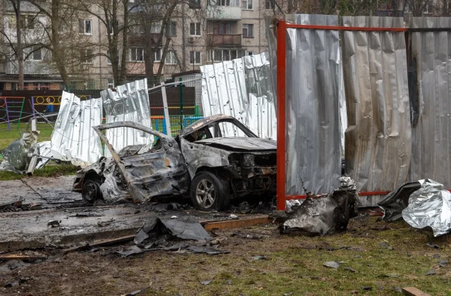 Ukraine says six killed in massive Russian daytime attacks