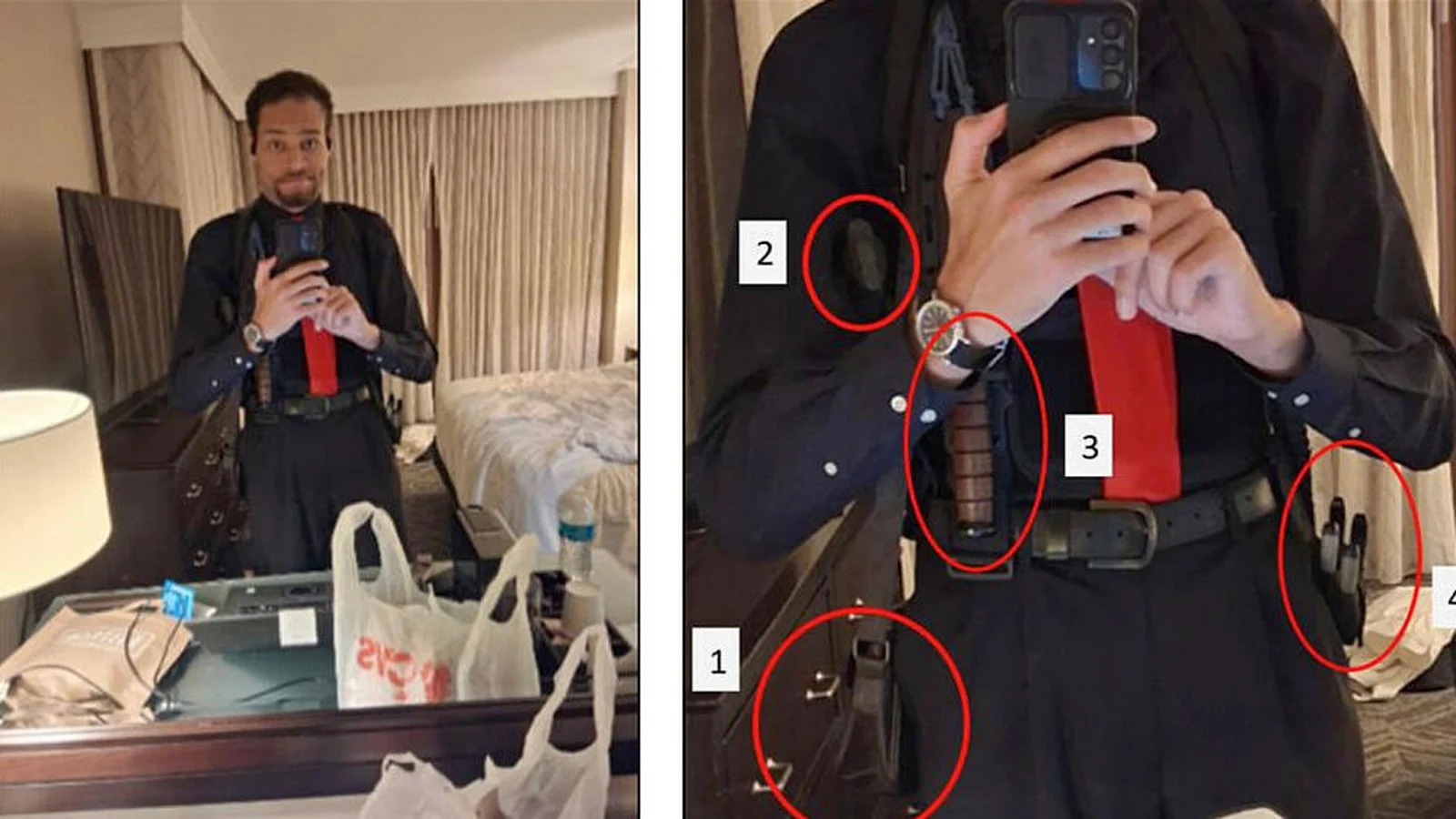 Washington shooting suspect took selfie before the attack