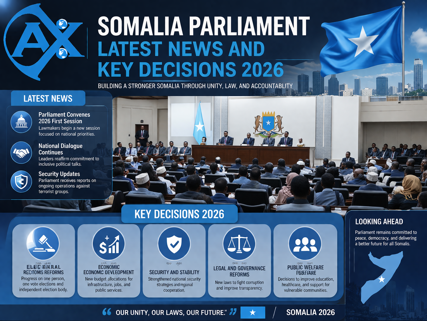 Somalia parliament latest news and key decisions 2026