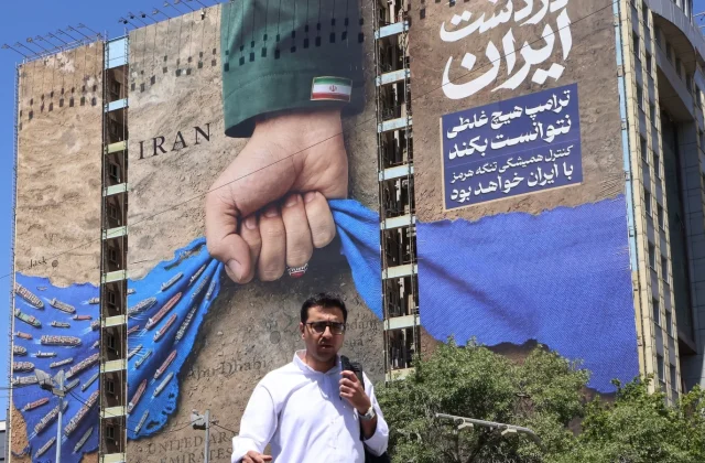 US attacks Iranian missile sites as deal to end war may take days