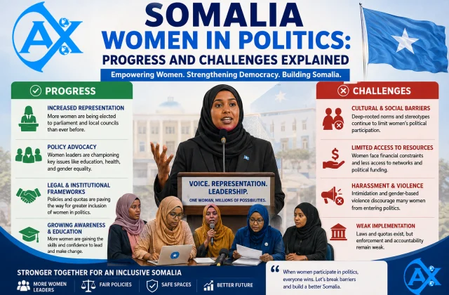 Somalia women in politics progress and challenges explained