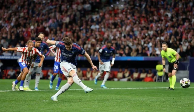 Atletico Madrid and Arsenal draw at Metropolitano after penalties decide match