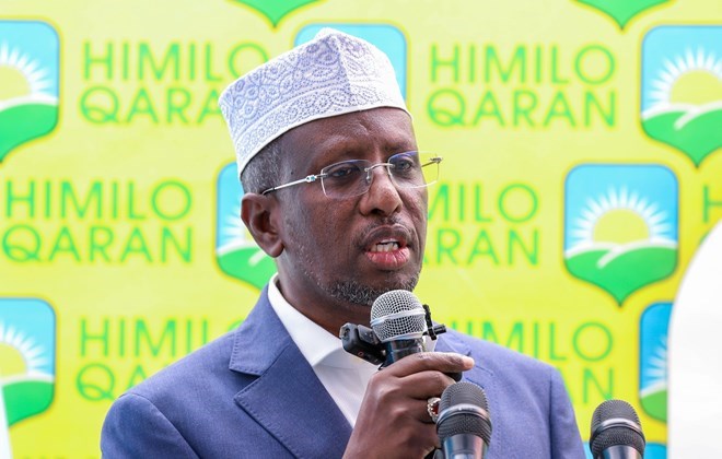 Former Somali president says troops blocked his home before Mogadishu protest