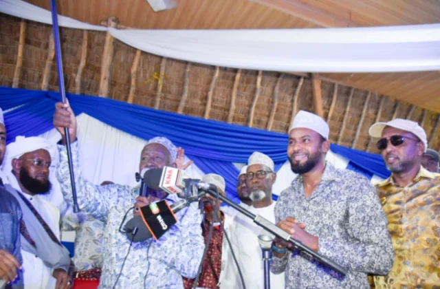 Garissa 2027 governor race takes shape as Senator Haji courts Awliyahan support