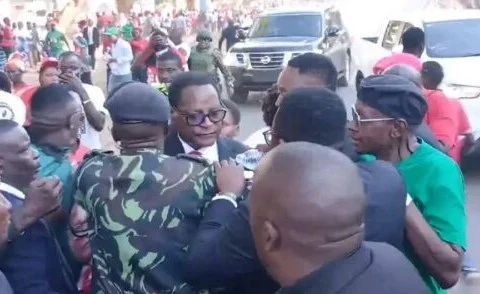 Malawi Government Defends Use of Teargas on Former President Chakwera