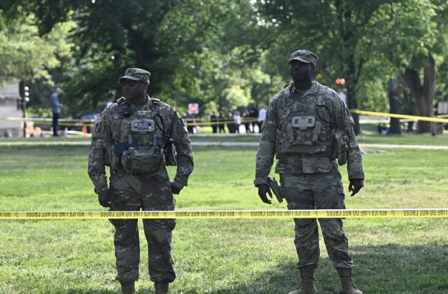 Man shot after firing at Secret Service agents, injuring bystander near White House