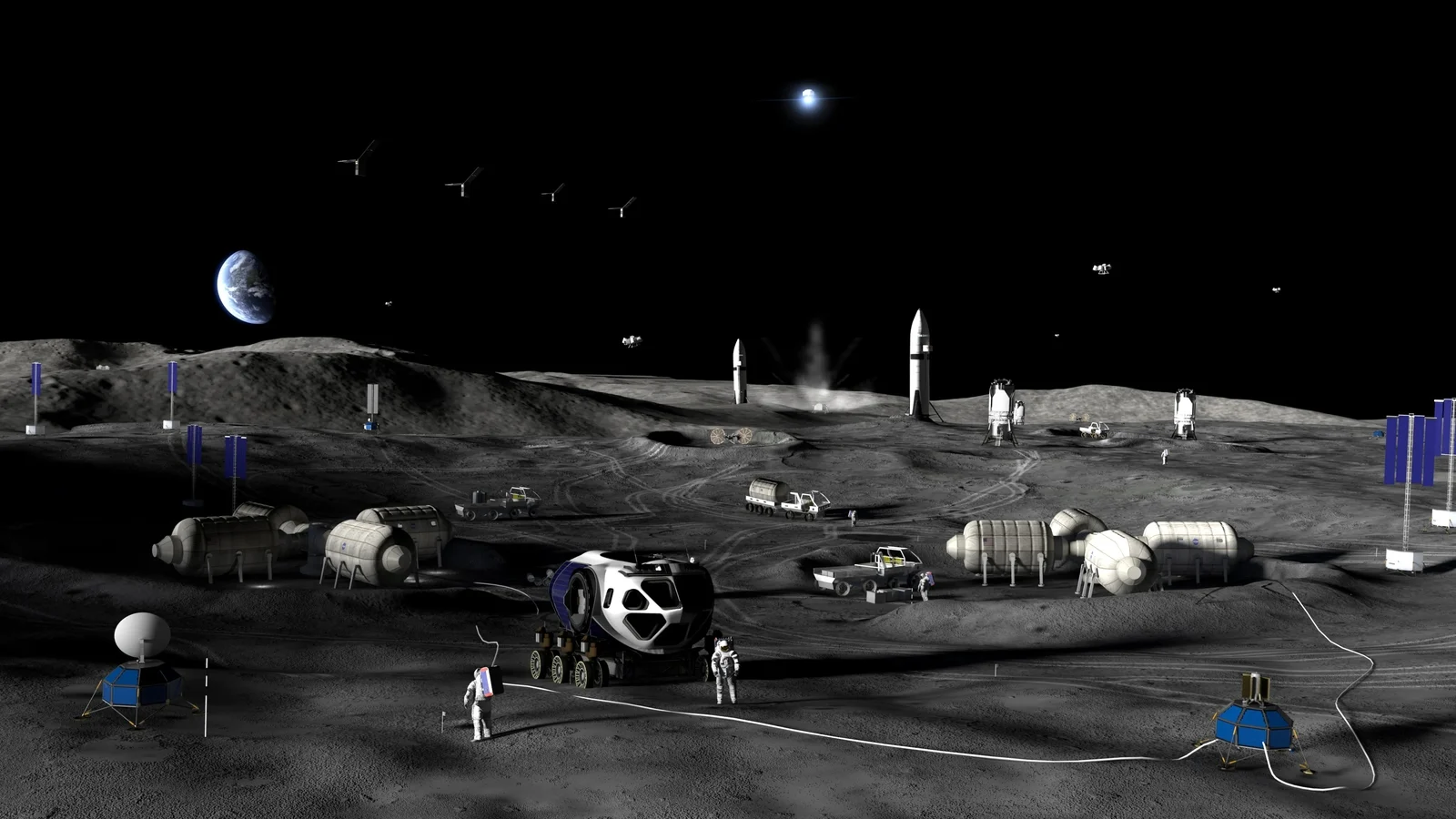 NASA outlines plans for permanent Moon base by 2032