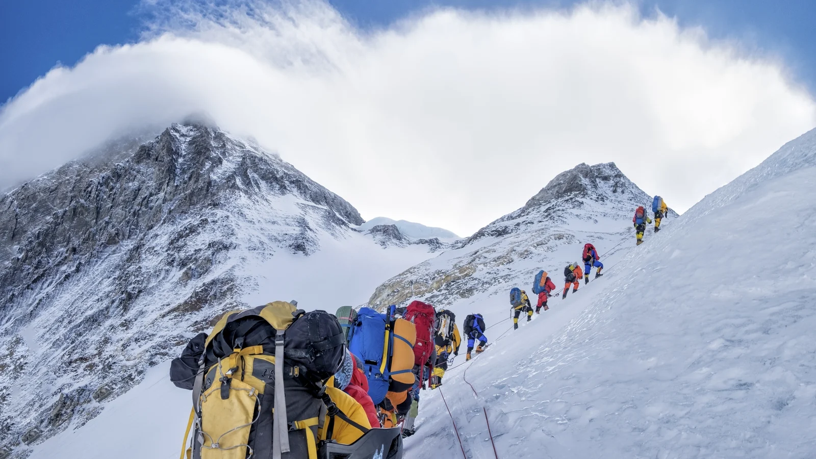 Record 274 climbers scale Mount Everest in a single day from Nepal
