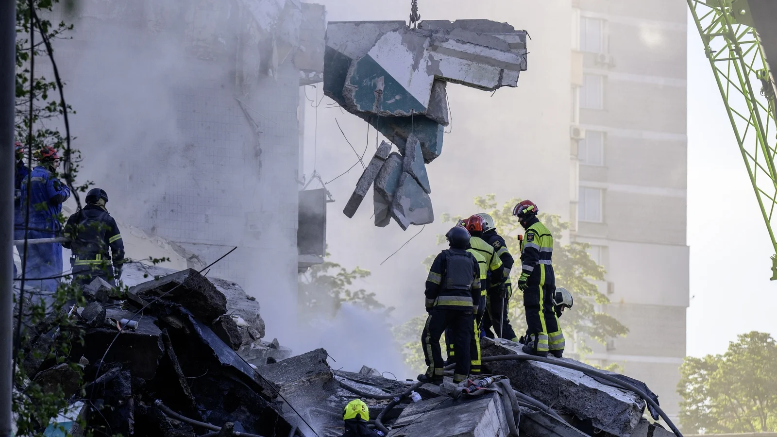 Russian attack on Kyiv kills at least 24 people